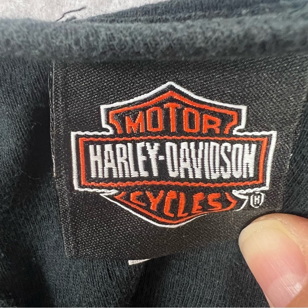 Harley-Davidson Baby Knit Coveralls I Live To Ride Romper Black 18 Months